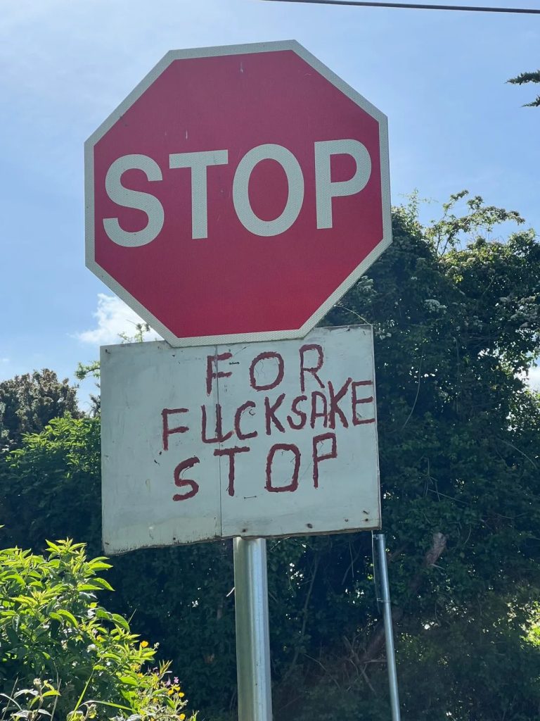 For Fuck Sake Stop