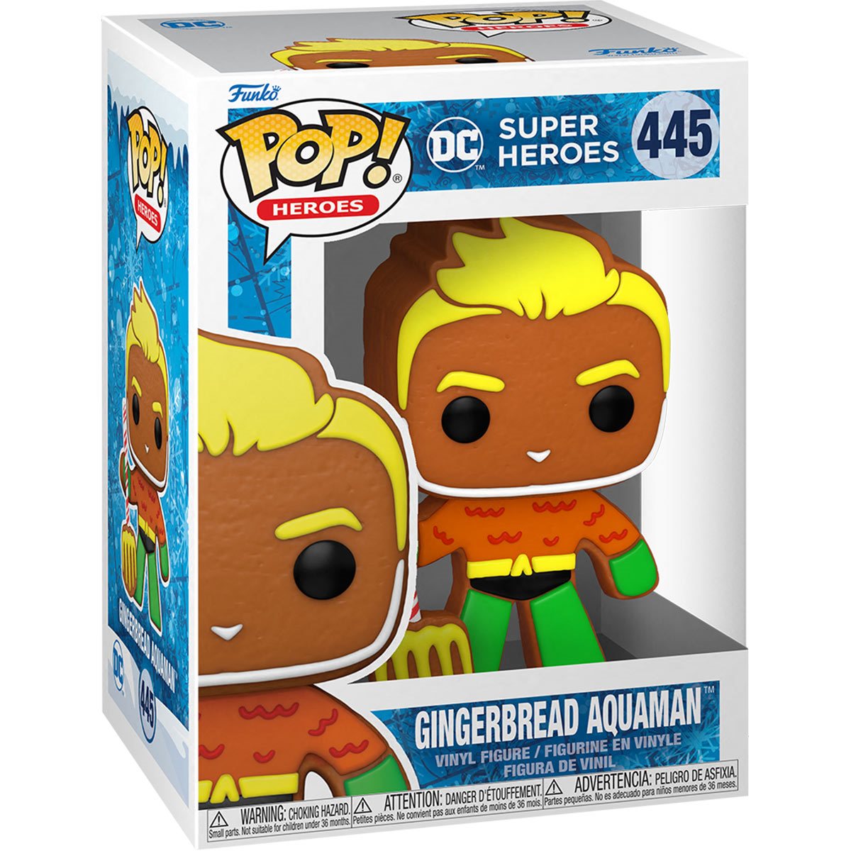 Funko Pop! DC Comics Gingerbread Vinyl Figure - Aquaman