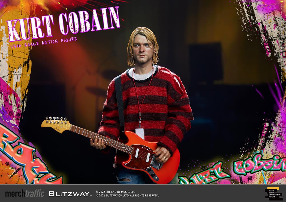 Kurt Cobain 1/6 Scale Action Figure