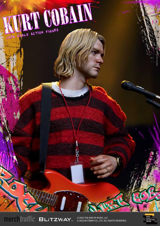 Kurt Cobain 1/6 Scale Action Figure