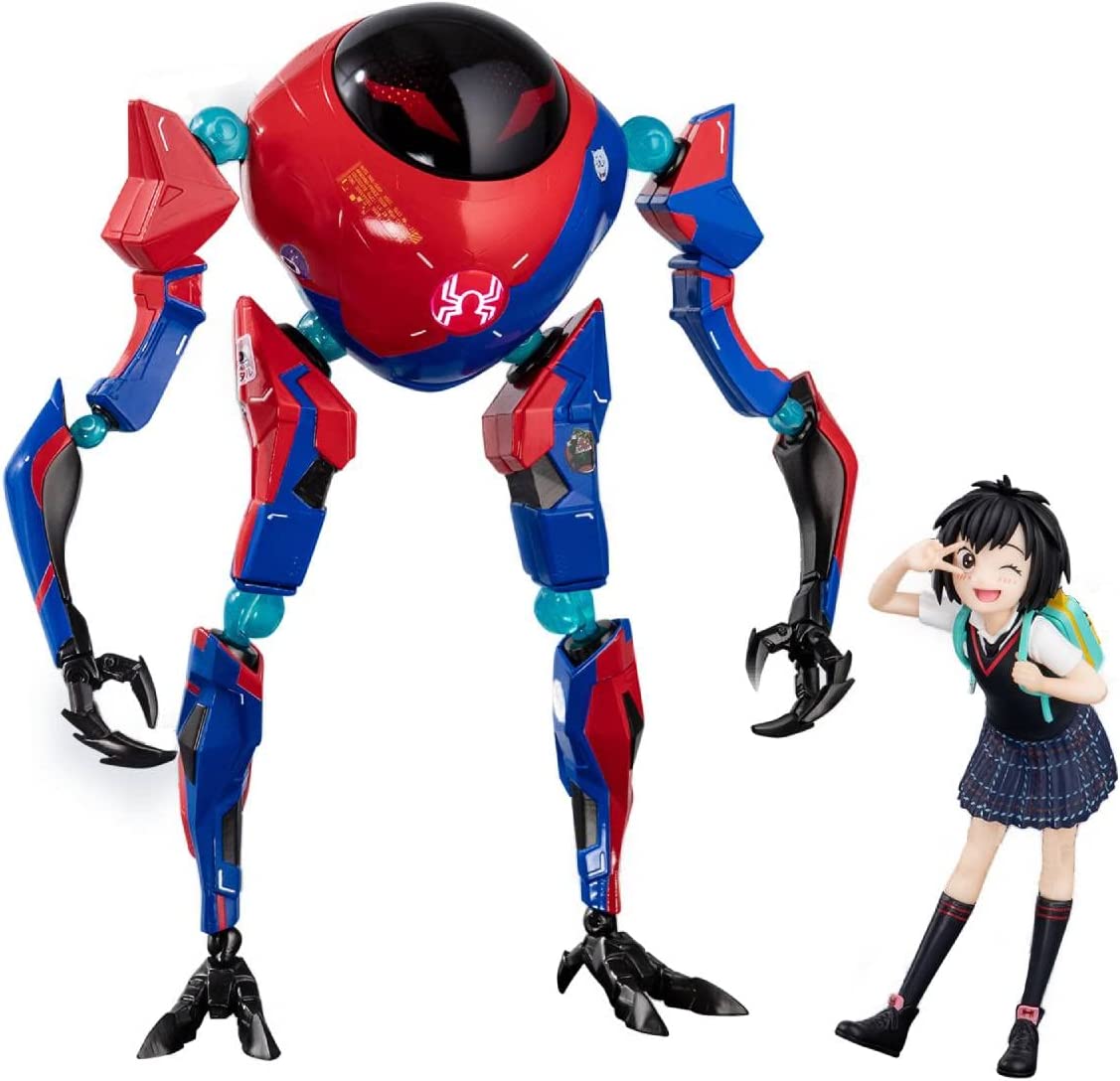 Spider Man Into The Spider Verse Peni Parker And Spdr Action Figure Briancarnellcom