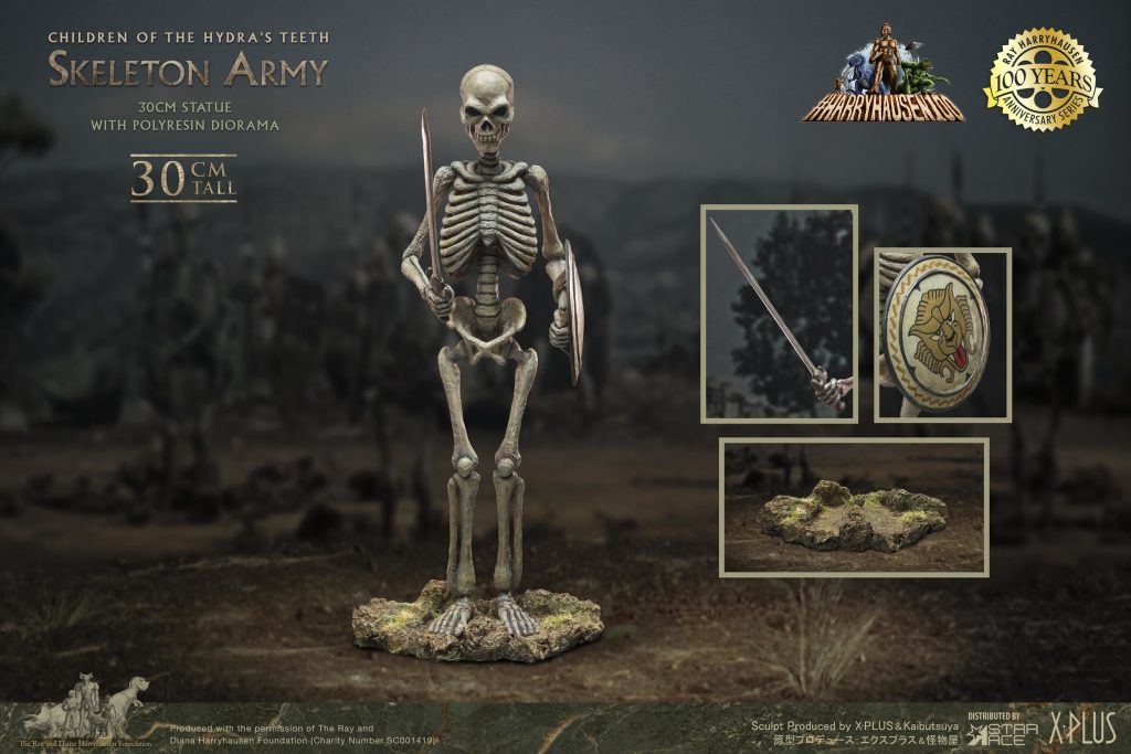 Ray Harryhausen's Skeleton Army Resin Statue