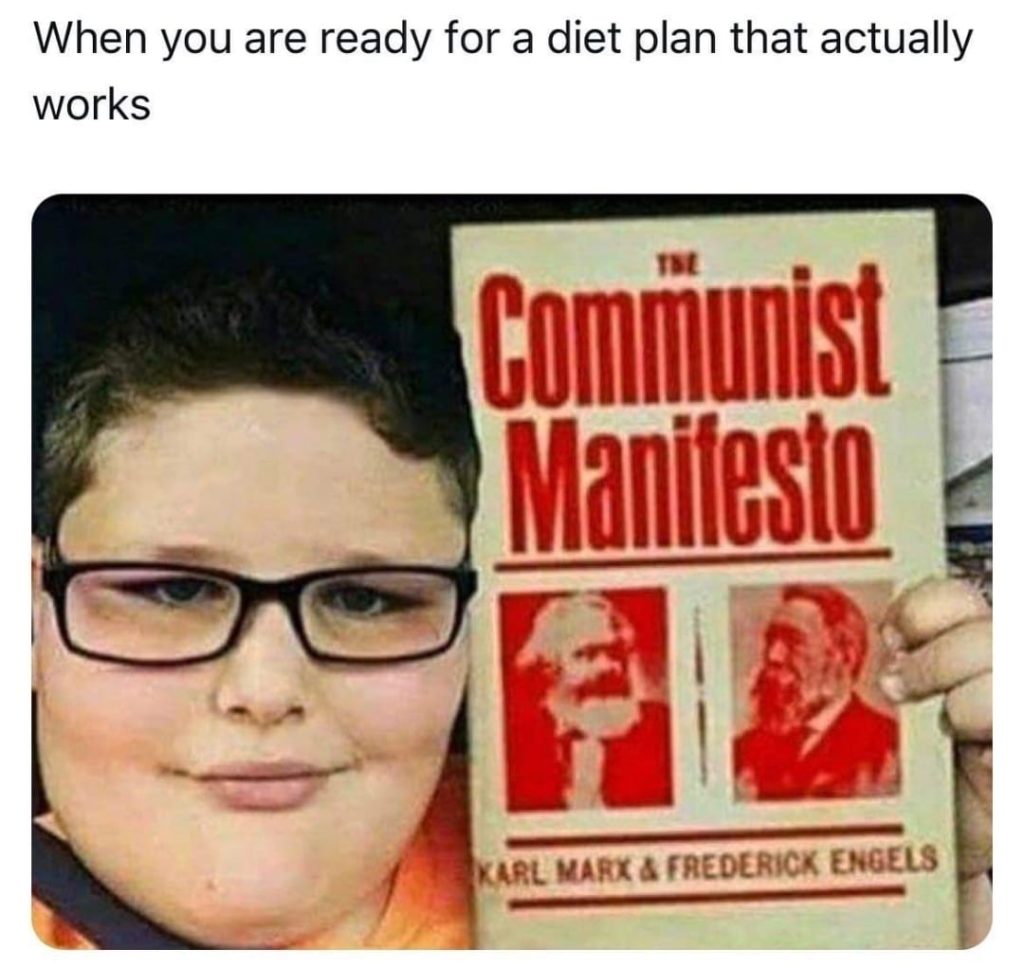 The Communist Manifesto - When you are ready for a diet plan that actually works