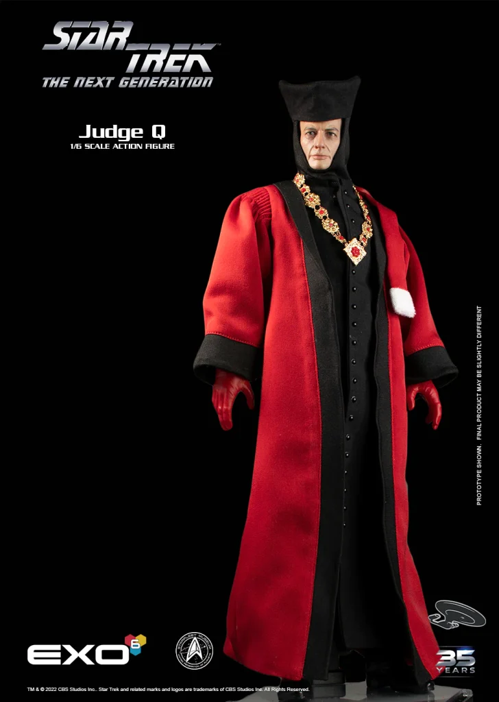 EXO-6 Star Trek: The Next Generation – Judge Q 1/6 Scale Action Figure