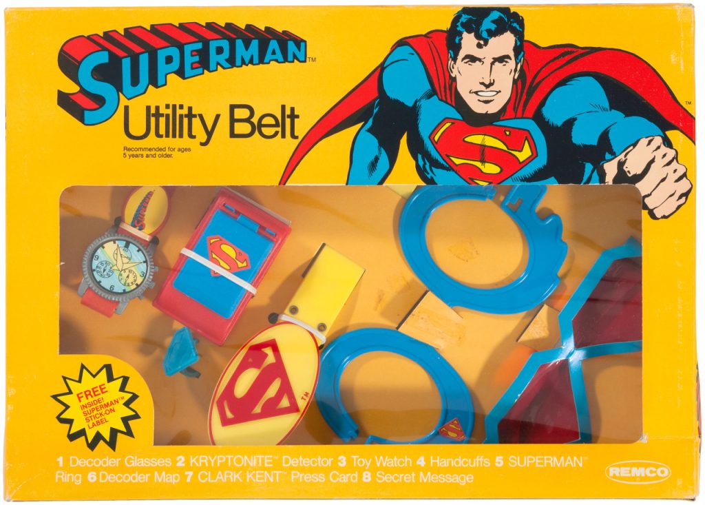 Remco Superman Utility Belt